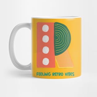 Positive energy and good vibes. Im feeling Retro. Mug